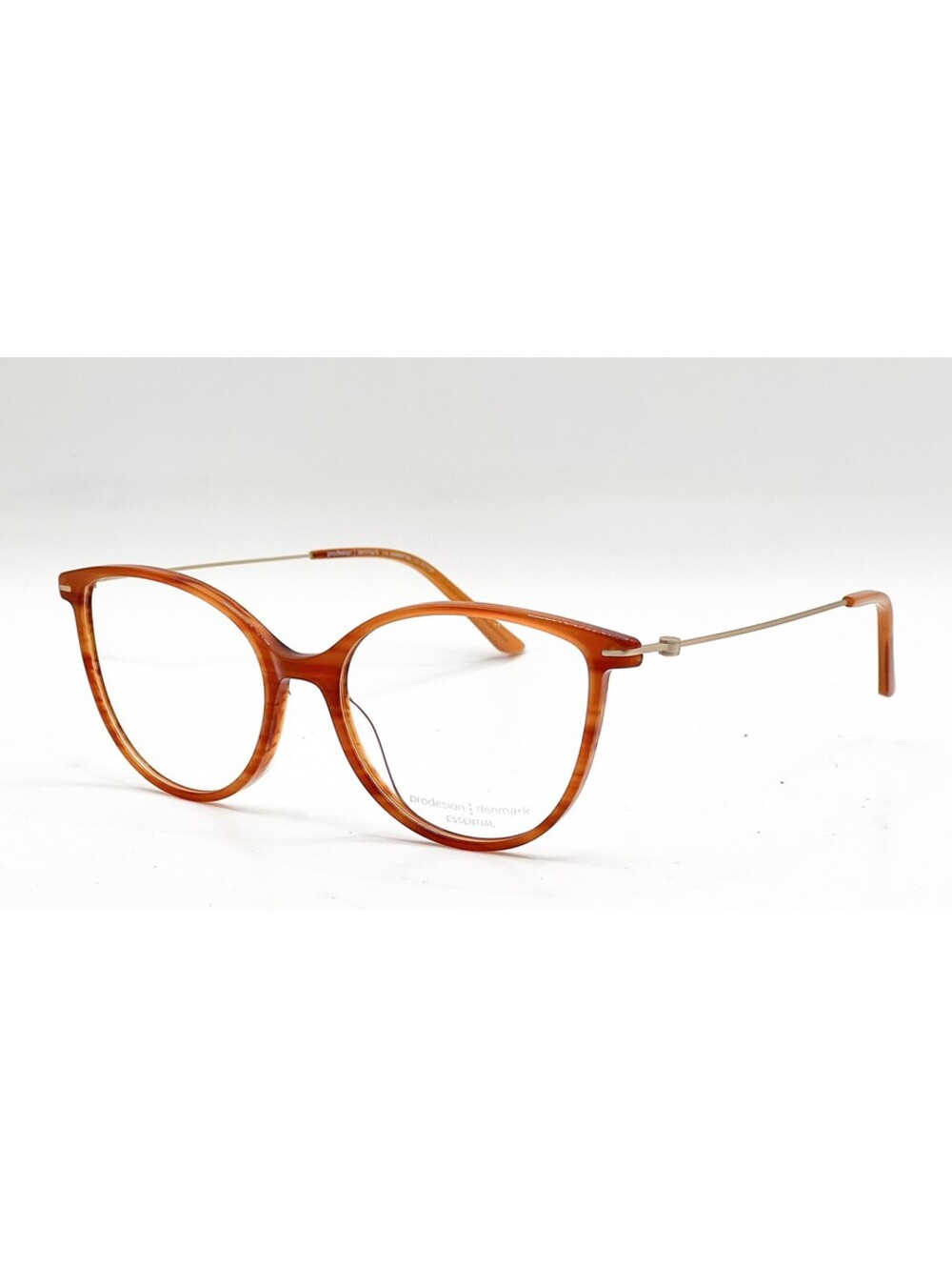 Prodesign Denmark Disc 1 C.5525 Havana Brown Eyeglasses 52-17-140 - Picture 1 of 5
